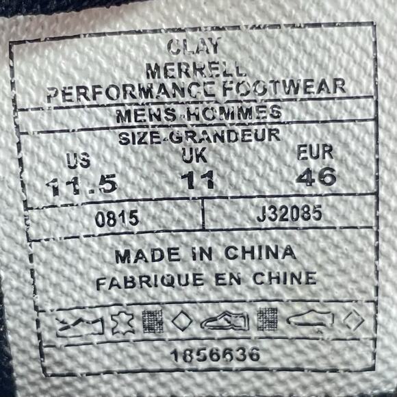 Merrell Crestbound Mid Hiking Backpacking Boots Mens Size 11.5 GTX Goretex Brown - Picture 11 of 12